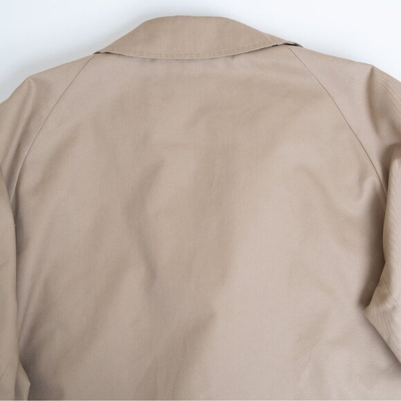 Aquascutum Jacket Zip Up Coat England Plaid Lined Vintage Mens Small - Picture 10 of 16